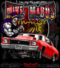 Mike Madus Outlaw 10.5 Drag Racing T Shirts
