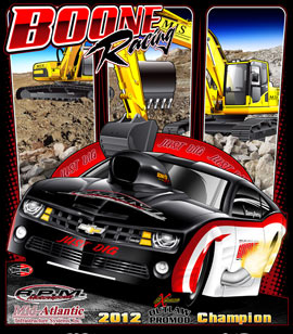 NEW!! Boone Racing Outlaw Pro Modified 2012 Camaro Drag Racing T Shirts