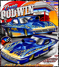 Greg Goodwin Corvette Pro Mod Drag Racing T Shirts