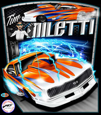 NEW !! Tim Miletti Pro Modified Camaro Drag Racing T Shirts