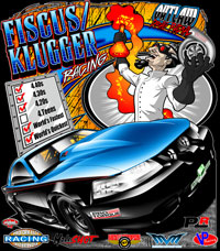 NEW!! Fiscus - Klugger Outlaw Drag Radial Drag Racing T Shirts