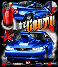 NEW !! Mike Cantu Outlaw Drag Radial Racing T Shirts