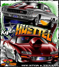 Kyle Huettel Camaro Racing T Shirts
