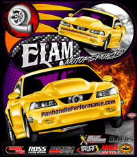 Elam Motorsports | 275 Drag Radial Mustang Drag Racing Shirts