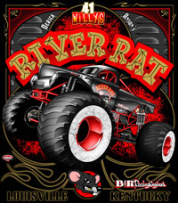 Derick Anson River Rat 4X4 Drag Racing T Shirts Custom Theme