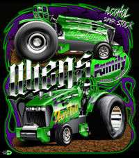 Wiens Family Racing Alchol Super Stock Tractor Pulling T Shirts